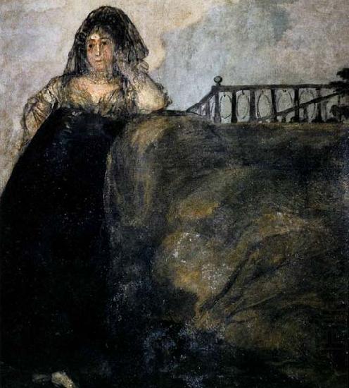 Manola, Francisco de goya y Lucientes